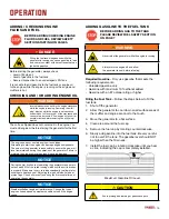 Preview for 15 page of Rainier HYBRID DUAL FUEL R12000DF Manual