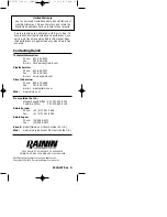 Preview for 16 page of Rainin Pipet Lite Series User Manual