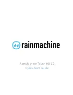 Rainmachine Touch HD-12 Quick Start Manual preview