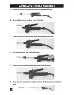 Preview for 4 page of RainMaker 708910 Assembly And Operating Instructions Manual