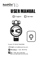 Preview for 1 page of RainPoint TTV102B User Manual