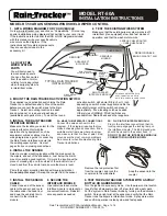 RainTracker RT-50A Installation Instructions предпросмотр