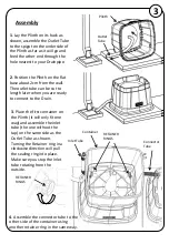 Preview for 3 page of Rainwater Terrace 1 Tier Double Instructions Manual