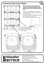 Preview for 8 page of Rainwater Terrace 3 Tier Instructions Manual