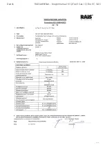 Preview for 75 page of RAIS/attika Q-Tee II C GAS User Manual