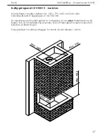 Предварительный просмотр 47 страницы RAIS/attika VISIO 1 User Manual