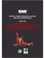 RAIS 700 Instructions For The Use preview