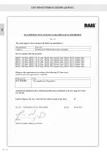 Preview for 90 page of RAIS attica Q-TEE 2 C GAS Installation Manual