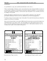 Preview for 10 page of RAIS Q-BIC INSERT User Manual