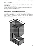 Preview for 17 page of RAIS VISIO 3-1 NS User Manual