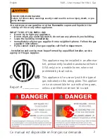 Preview for 2 page of RAIS Viva 100 L Classic Gas Installation & Operation Manual