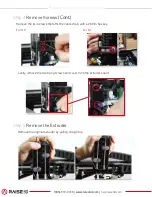 Предварительный просмотр 2 страницы RAISE 3D Bondtech Dual Extruder Installation Manual