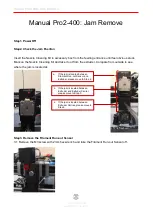 Preview for 1 page of Raise3D Pro2-400 Clearing Jams Manual