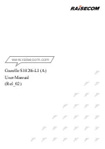 Preview for 1 page of Raisecom Gazelle S1020i-LI User Manual