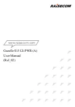 Preview for 1 page of Raisecom Gazelle S1512i-4GF-8GE-PWR User Manual