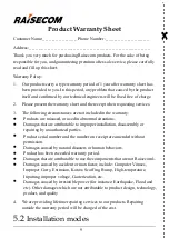 Preview for 9 page of Raisecom ISCOM HT803G-W User Manual