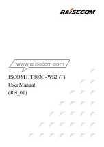 Raisecom ISCOM HT803G-WS2 User Manual preview