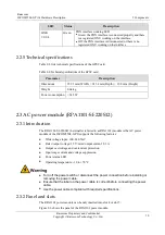 Preview for 22 page of Raisecom ISCOM5504-GP Hardware Description