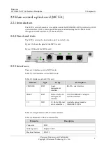 Preview for 21 page of Raisecom ISCOM6820-GP Hardware Description