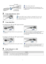 Preview for 5 page of Raisecom iTN8800 Quick Installation Manual