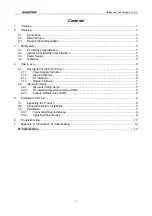 Preview for 3 page of Raisecom RC802-60B Series User Manual