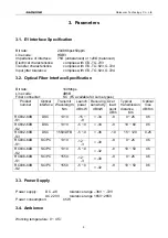 Preview for 6 page of Raisecom RC802-60B Series User Manual