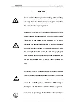 Preview for 2 page of Raisecom RC904-V35FE1-BL User Manual