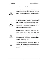 Preview for 2 page of Raisecom RC906- FXE1-S1 User Manual