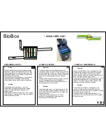 Preview for 4 page of Raita BioBox Installation - Use - Maintenance