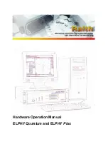 Предварительный просмотр 2 страницы Raith ELPHY Plus Hardware Operation Manual