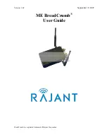 Предварительный просмотр 1 страницы Rajant Corporation ME BreadCrumb User Manual