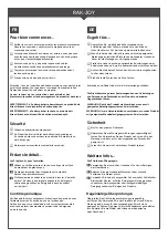 Предварительный просмотр 3 страницы Rak Ceramics JOYWH040EGY Mounting Instructions