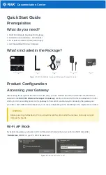 Preview for 1 page of RAK RAK 7244-915 Quick Start Manual