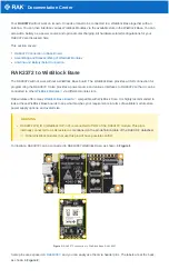 Preview for 2 page of RAK RAK3372 Quick Start Manual