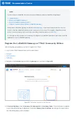 Preview for 14 page of RAK RAK3372 Quick Start Manual