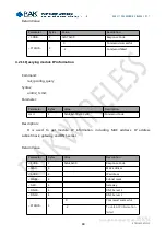 Предварительный просмотр 33 страницы RAK RAK411 Programming Manual