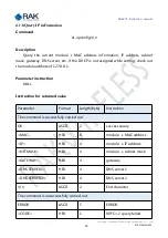 Preview for 50 page of RAK RAK475 UART Instruction Manual