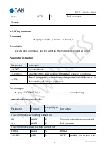 Preview for 51 page of RAK RAK475 UART Instruction Manual