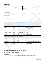 Preview for 58 page of RAK RAK475 UART Instruction Manual