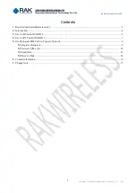 Preview for 2 page of RAK RAK8213 User Manual