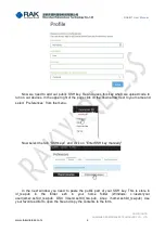 Предварительный просмотр 6 страницы RAK RAK831 User Manual