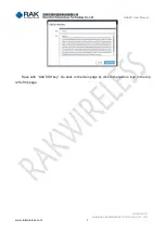 Предварительный просмотр 7 страницы RAK RAK831 User Manual