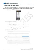 Предварительный просмотр 9 страницы RAK RAK831 User Manual