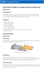 Preview for 20 page of RAK WisBlock RAK13002 Quick Start Manual