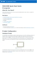 RAK WisBlock RAK13600 Quick Start Manual preview