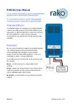 Preview for 1 page of rako RSR-DLI User Manual