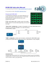 rako WCM-100 Instruction Manual предпросмотр