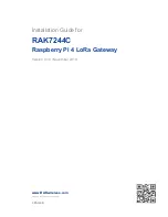 RAKwireless RAK7244C Installation Manual preview