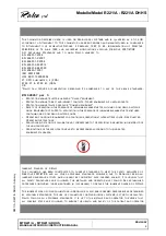 Предварительный просмотр 8 страницы Ralco MTR 221/A Instruction Manual