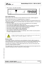 Предварительный просмотр 64 страницы Ralco MTR 221/A Instruction Manual